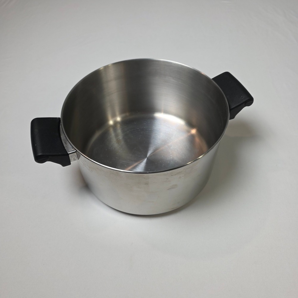 Farberware 6QT Stainless Steel Stockpot‎ Impact Bonded QQQ21T Silver Heavy Duty